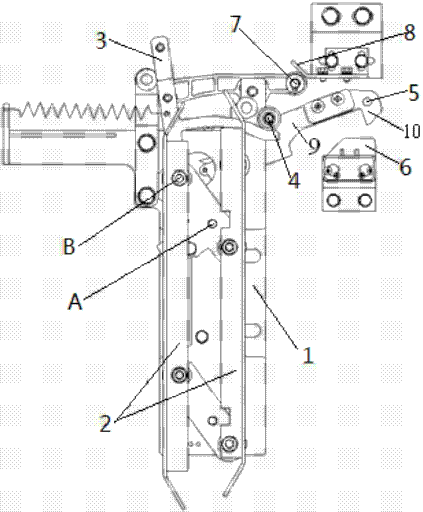 电梯轿门锁装置的制作方法