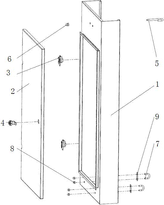 高壓鐵塔爬梯防爬護(hù)罩的制作方法與工藝