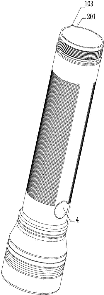 一种金属手电筒零件间的螺纹定向的制作方法与工艺