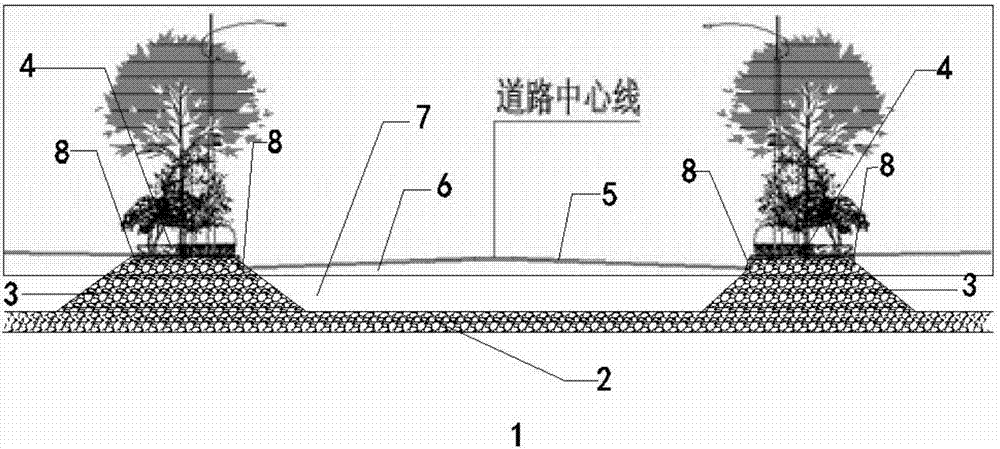 减缓内涝的城市道路结构及其建造方法与流程