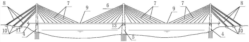 一种适用于超大跨径的斜拉式吊桥结构的制作方法与工艺