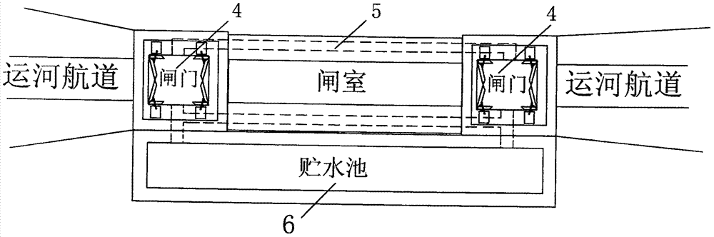 一種運(yùn)河船舶通航設(shè)施的制作方法與工藝