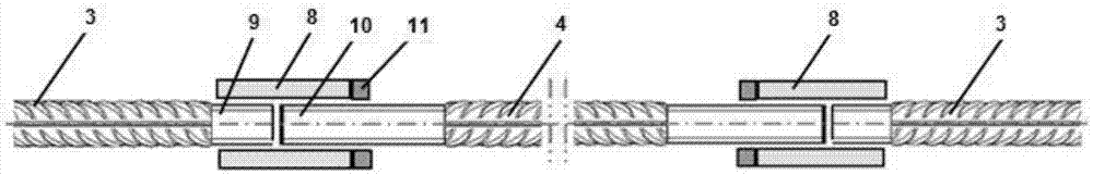 大直径钢筋网片及采用连接杆对接大直径钢筋网片的方法与流程