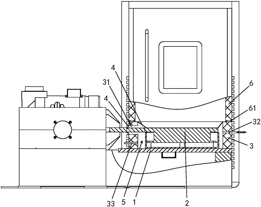 一种三综合试验系统的防凝露水平滑台结构的制作方法与工艺