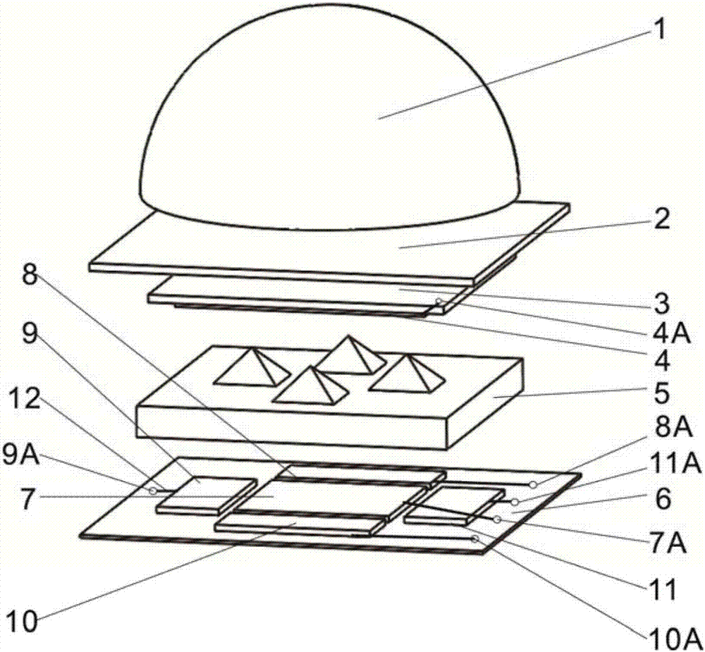 一种基于金字塔结构的全柔性电容式滑触觉传感器的制作方法与工艺