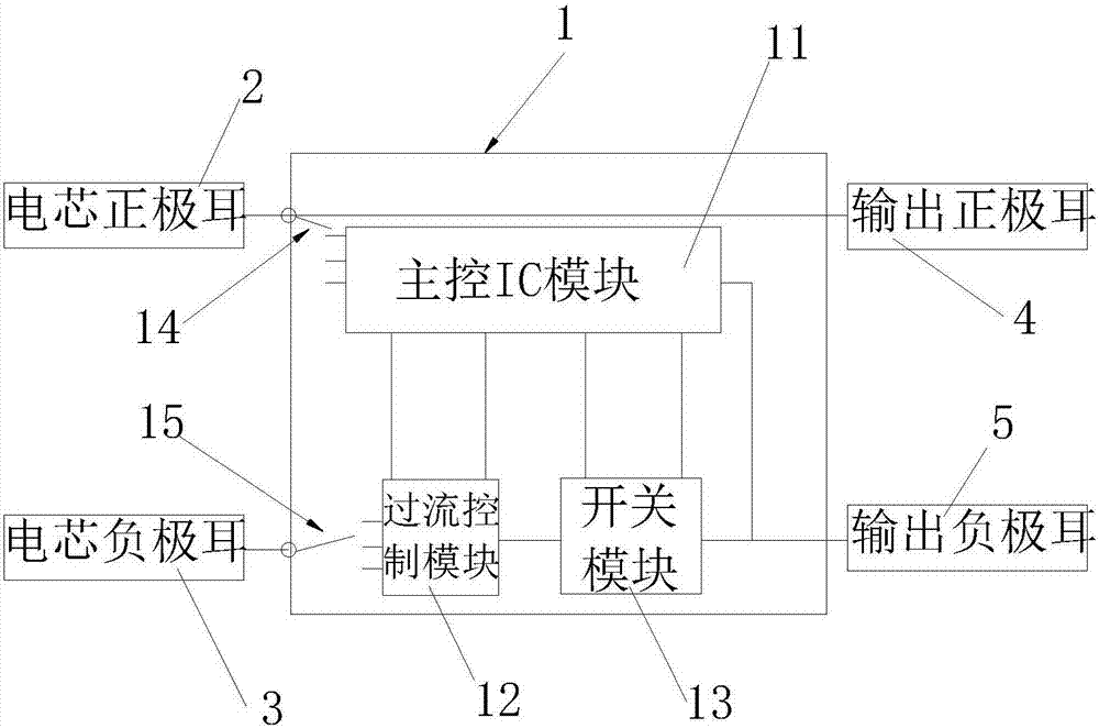 手机电池充放电保护电路的制作方法与工艺