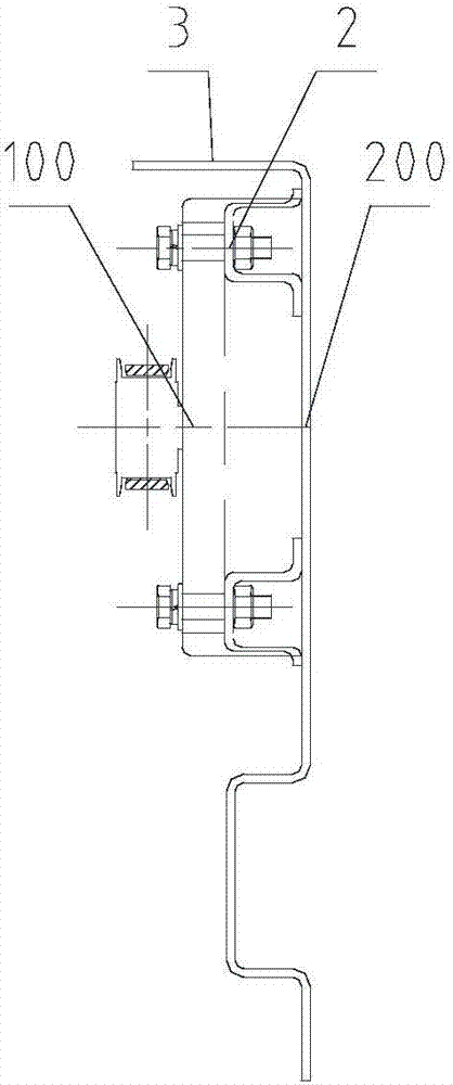 一種門電機(jī)安裝結(jié)構(gòu)的制作方法與工藝