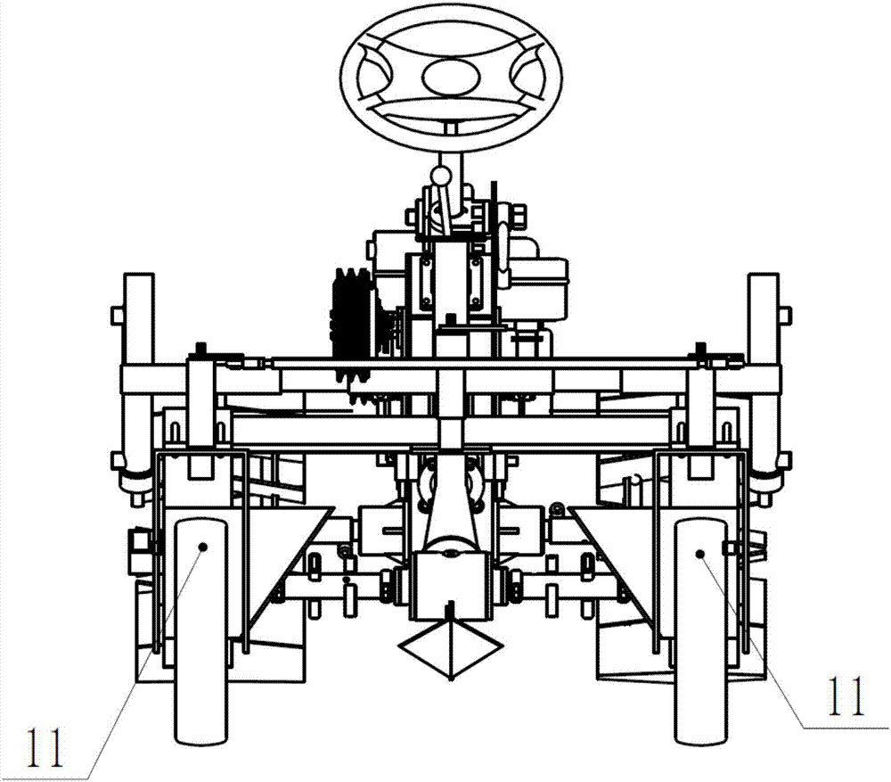 乘座式方向盘菜地起垄机的制作方法与工艺