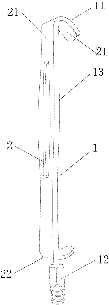 手術(shù)用帶吸引拉鉤的制作方法與工藝