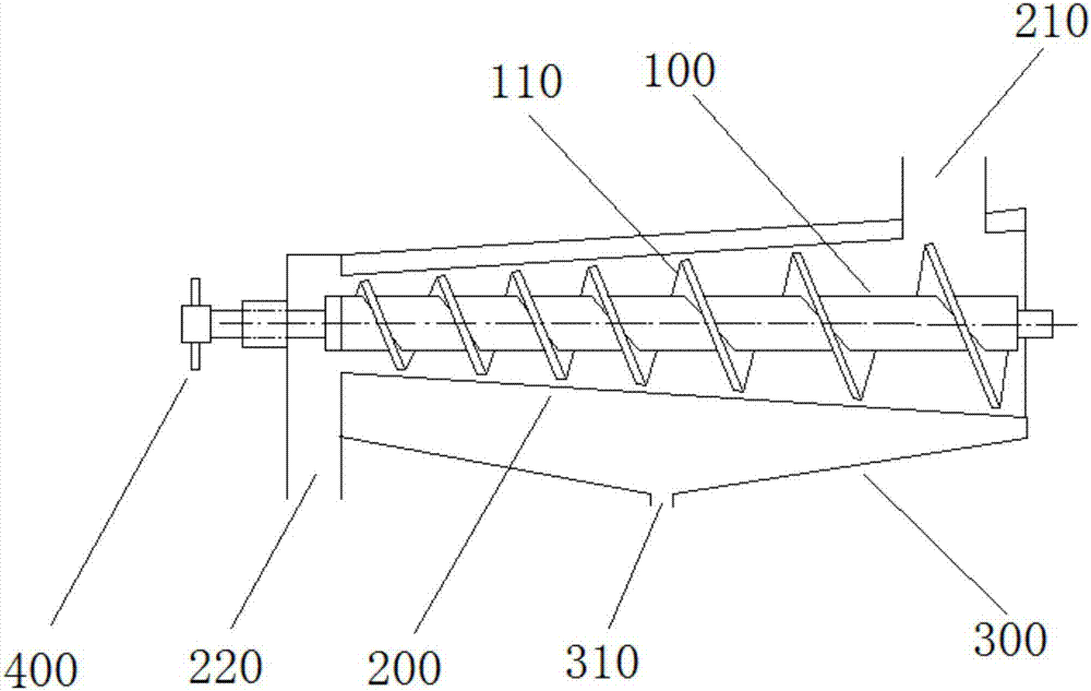 挤压脱水空气排出机的制作方法与工艺