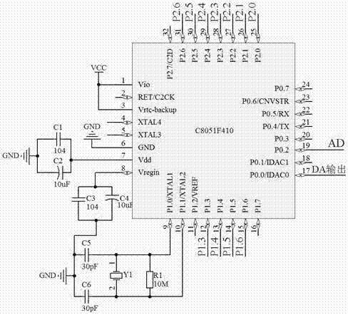 一種基于8051單片機的程控恒流源裝置的制造方法