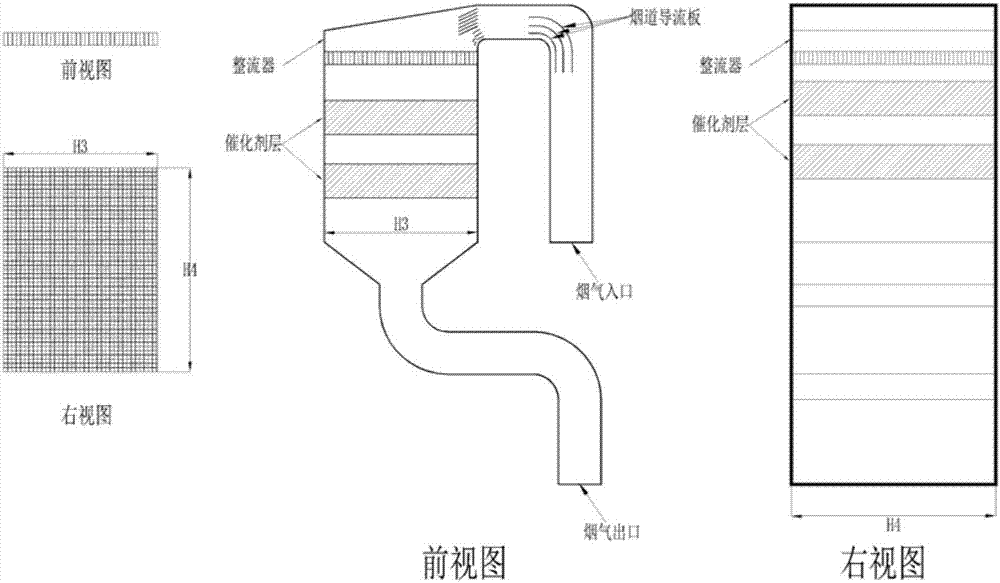 一种高效SCR脱硝反应器的制作方法与工艺