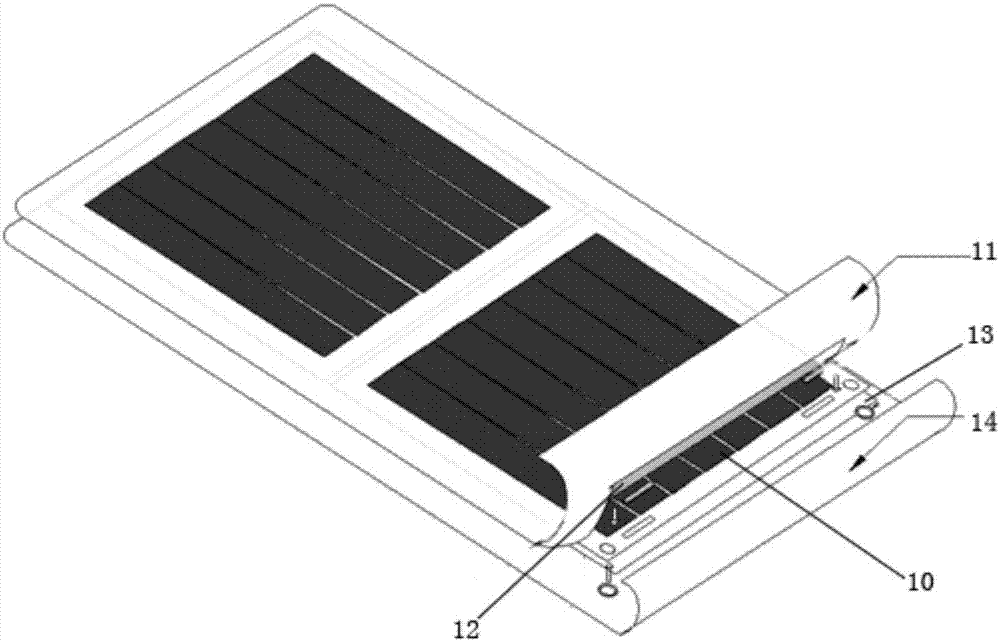 一种带有皮革面的太阳能电池板封装结构的制造方法与工艺