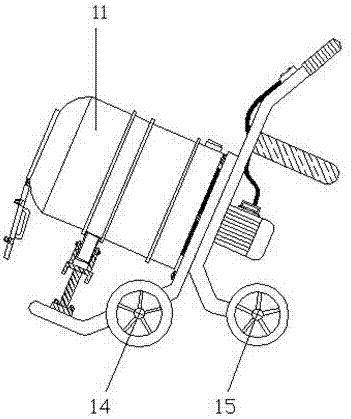 一種小型移動式攪拌機的制作方法與工藝