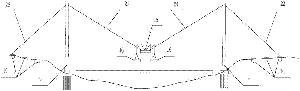 一種斜拉式吊橋主梁施工方法與流程