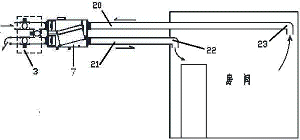 金屬熱交換器室內(nèi)外雙循環(huán)的空氣凈化系統(tǒng)的制造方法與工藝