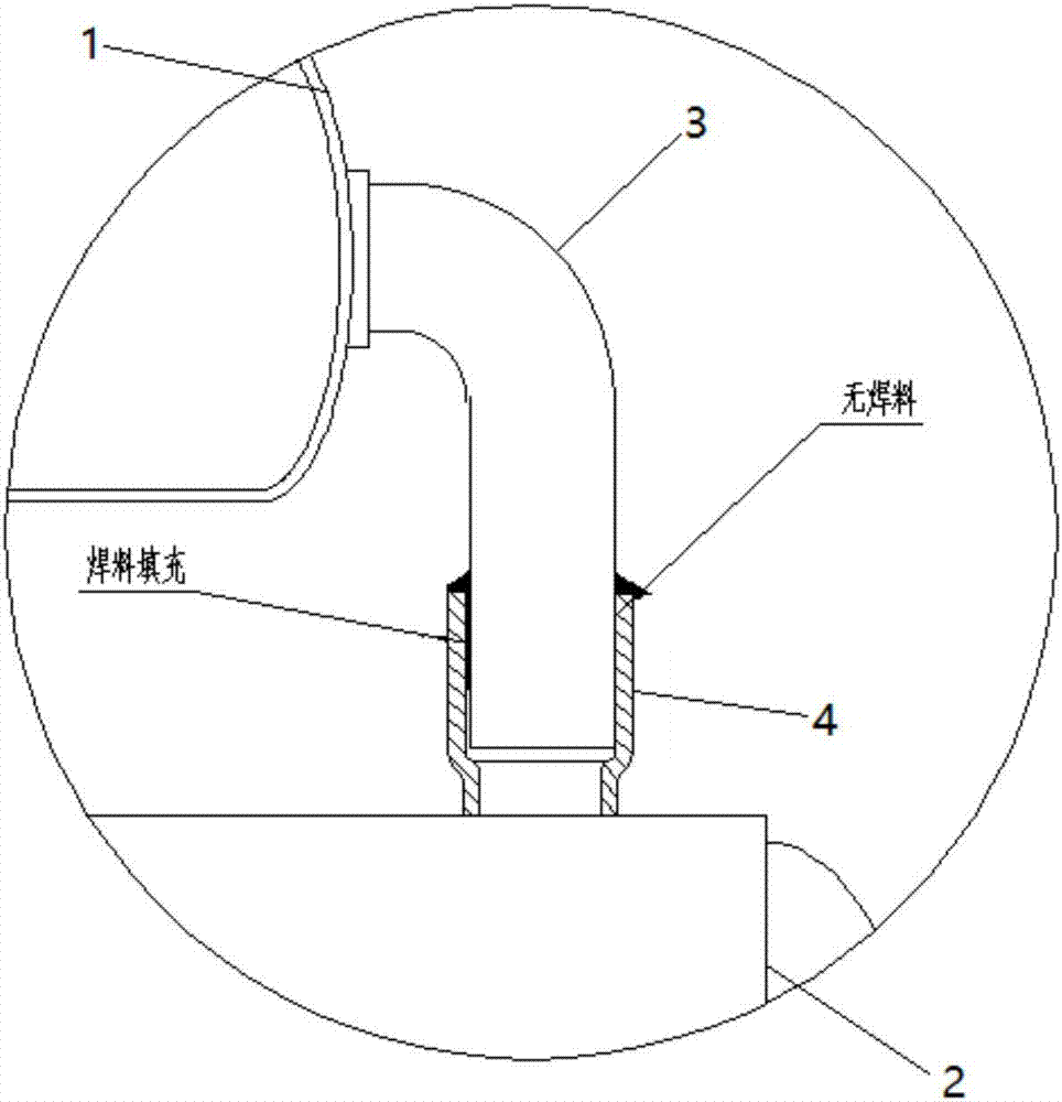 一种高可靠性的压缩机钎焊接管结构及制冷系统的制造方法与工艺