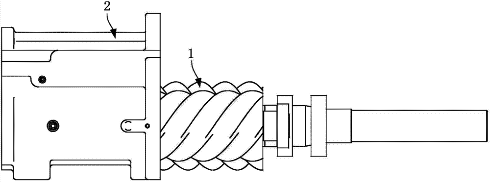 變頻螺桿壓縮機(jī)轉(zhuǎn)子結(jié)構(gòu)及變頻螺桿壓縮機(jī)的制造方法與工藝