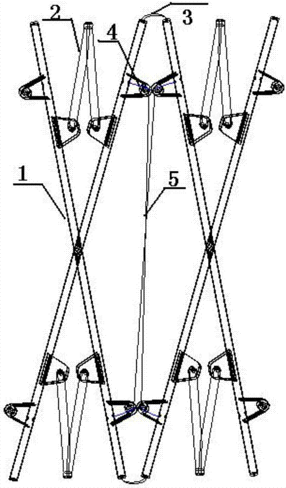 一种绳索驱动片弹簧式星载天线环形桁架结构的制造方法与工艺