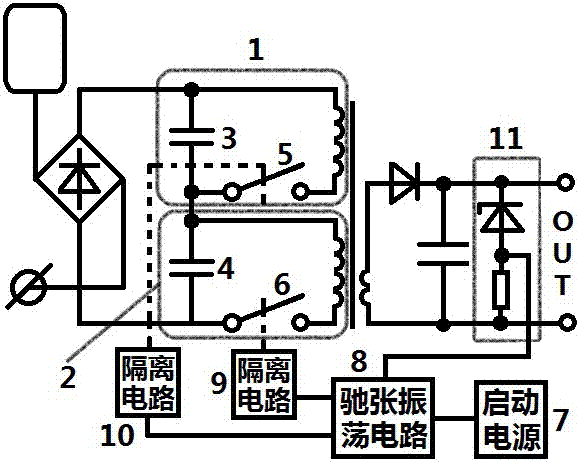 叠加式电场感应取电装置的制造方法