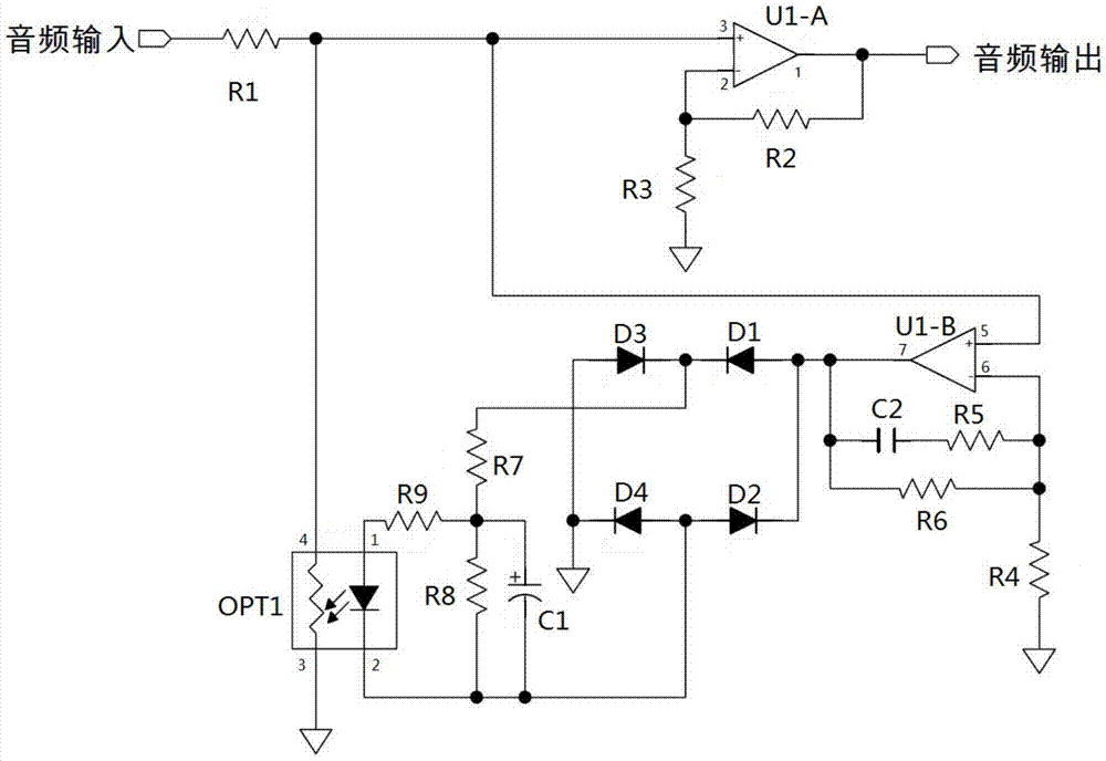 一種音頻限幅電路的制造方法與工藝