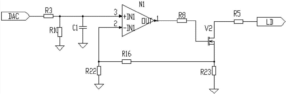 用于光電自準(zhǔn)直儀的LED光源直流恒功率驅(qū)動電路的制造方法與工藝