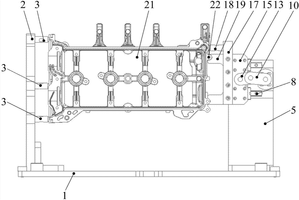 一種打磨壓鑄件用夾具的制作方法與工藝