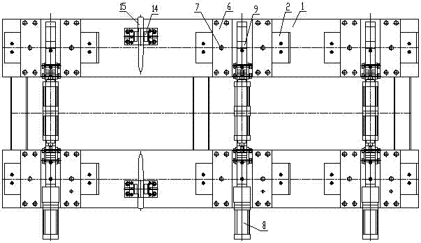 通用型车架总装夹具的制作方法与工艺