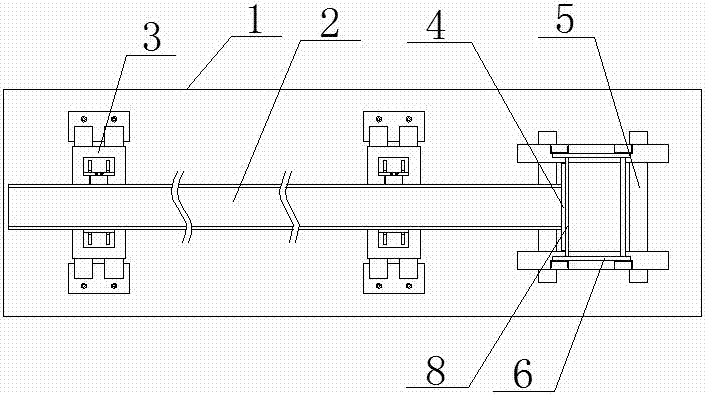 一种H钢预装装置的制作方法