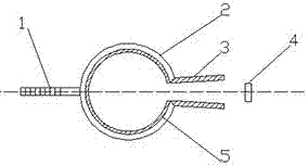 裝載機(jī)發(fā)動(dòng)機(jī)空氣濾清器專用拆卸工具的制作方法與工藝