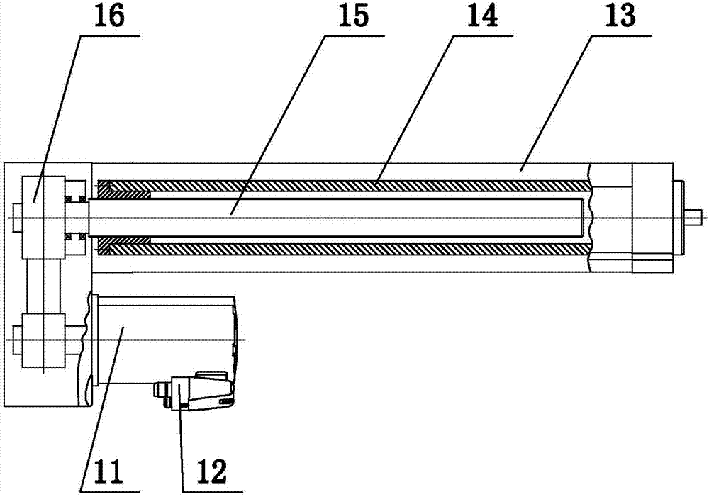 抓胎機(jī)構(gòu)轉(zhuǎn)動(dòng)裝置的制作方法