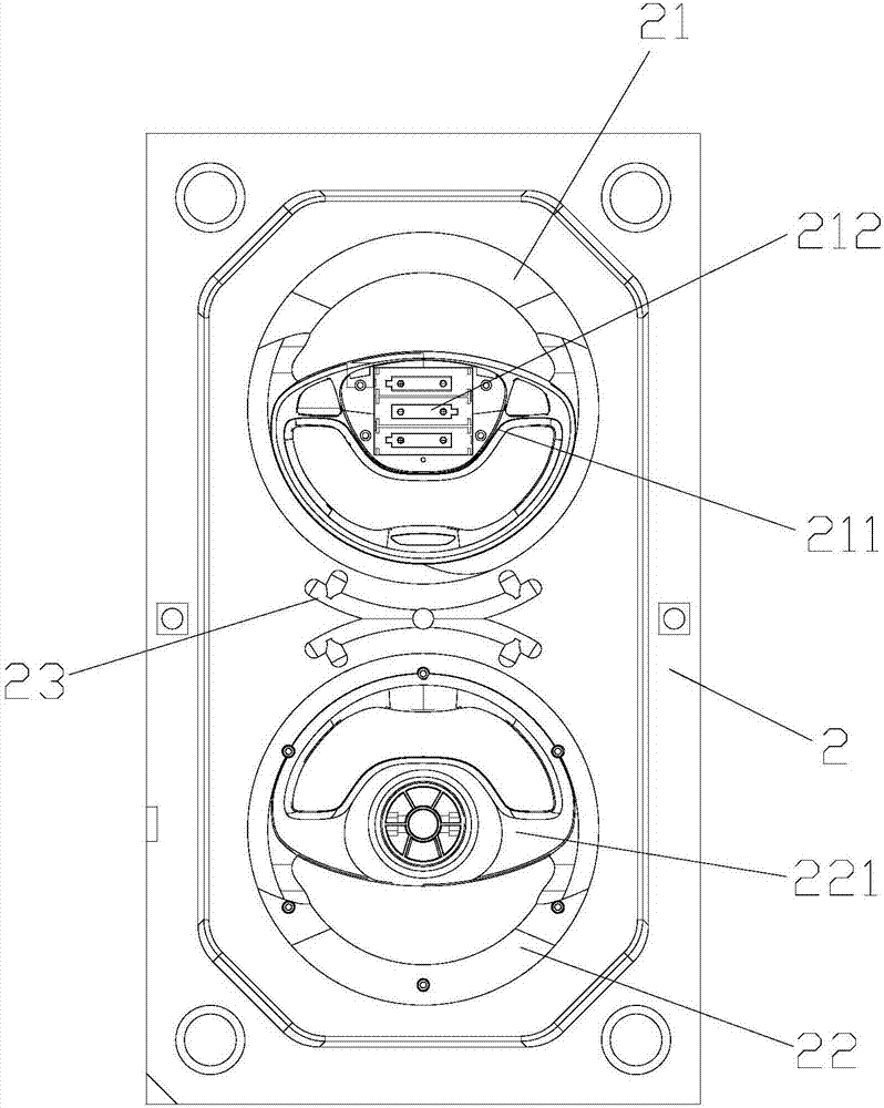 一种童车方向盘模具的制作方法与工艺