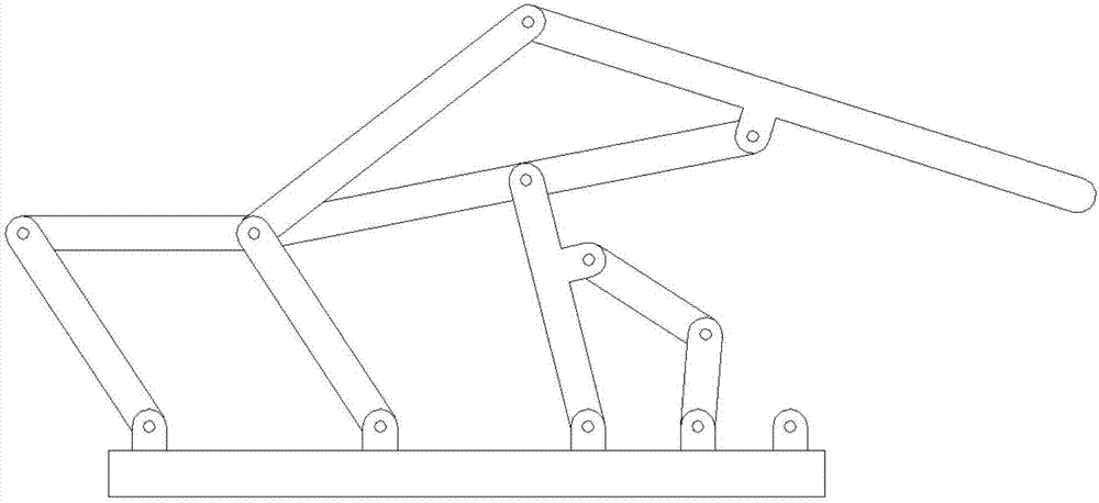 一種大空間十連桿兩構(gòu)態(tài)變胞機(jī)構(gòu)的制作方法與工藝