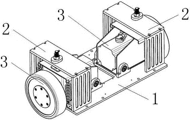 一種帶手動(dòng)提升機(jī)構(gòu)的AGV驅(qū)動(dòng)裝置的制作方法