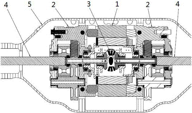 一種電動(dòng)車橋總成的制作方法與工藝