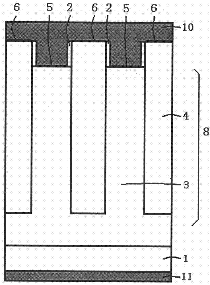 一种具有电荷补偿肖特基半导体装置及其制造方法与流程