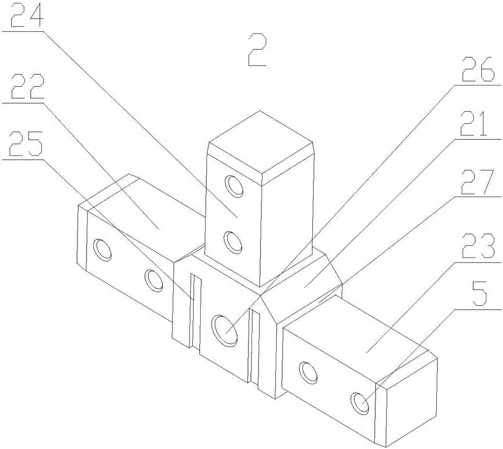 锥形螺母连接的模块框架结构的制作方法与工艺