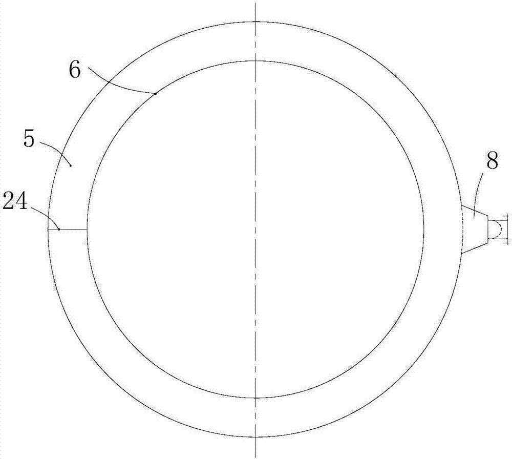 兩級(jí)循環(huán)分區(qū)脫硫塔的制作方法與工藝