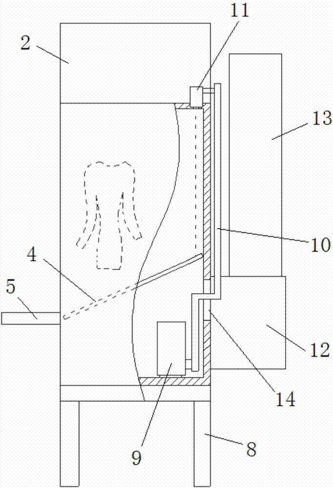 皮革護理專用水簾噴涂柜的制作方法與工藝