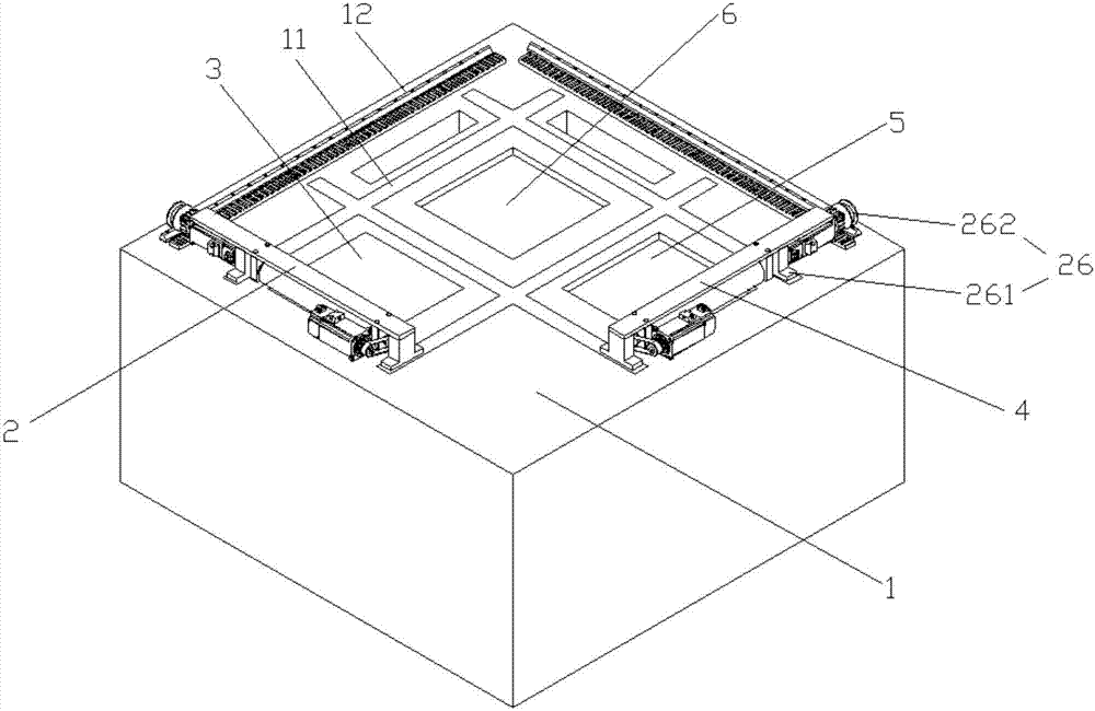 一种选择性激光成型机用双向铺粉工作平台的制作方法与工艺