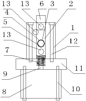 機(jī)械加工氣動(dòng)輔助支承裝置的制作方法