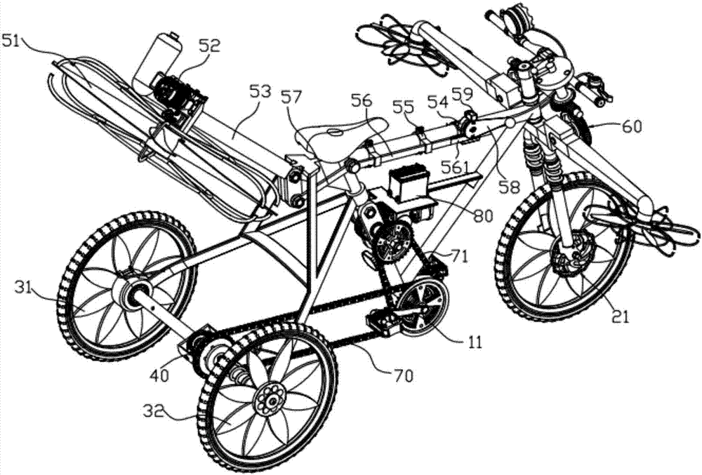 一種多功能自行車(chē)的制作方法與工藝