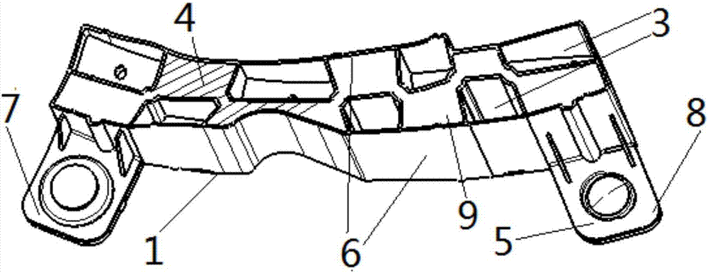 一種汽車車身扭轉(zhuǎn)性能加強(qiáng)結(jié)構(gòu)的制作方法與工藝