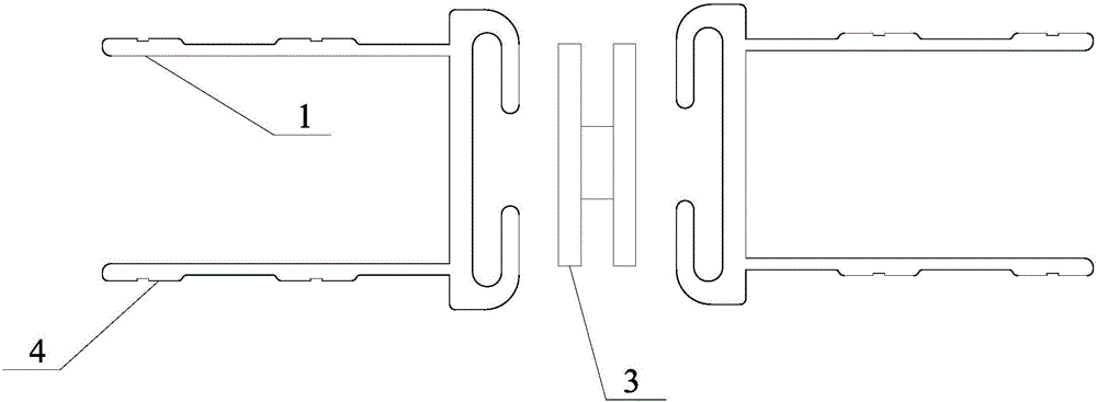 钓台台面边缘带有T 型槽的固定扣边的制作方法与工艺