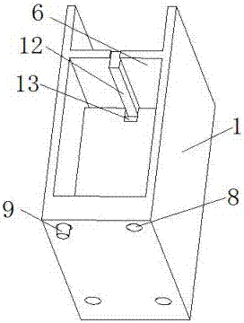 一種電動(dòng)車電池盒固定裝置的制作方法