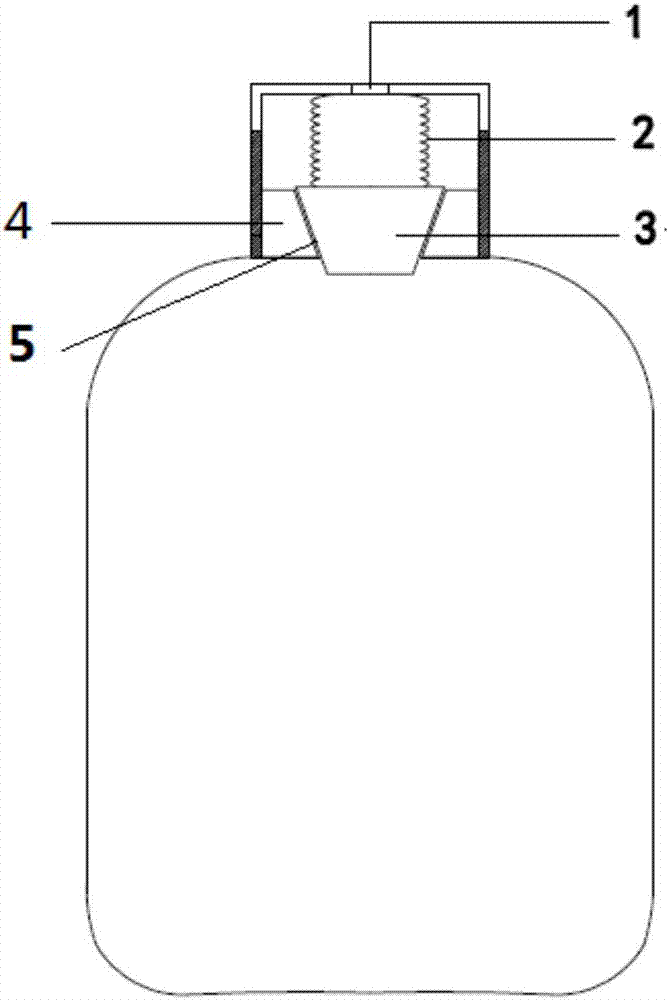 一种可释放气体的瓶盖及试剂瓶的制作方法与工艺
