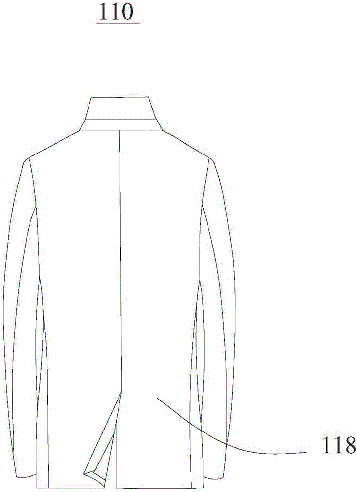 一種自帶包裝袋的衣服的制作方法與工藝