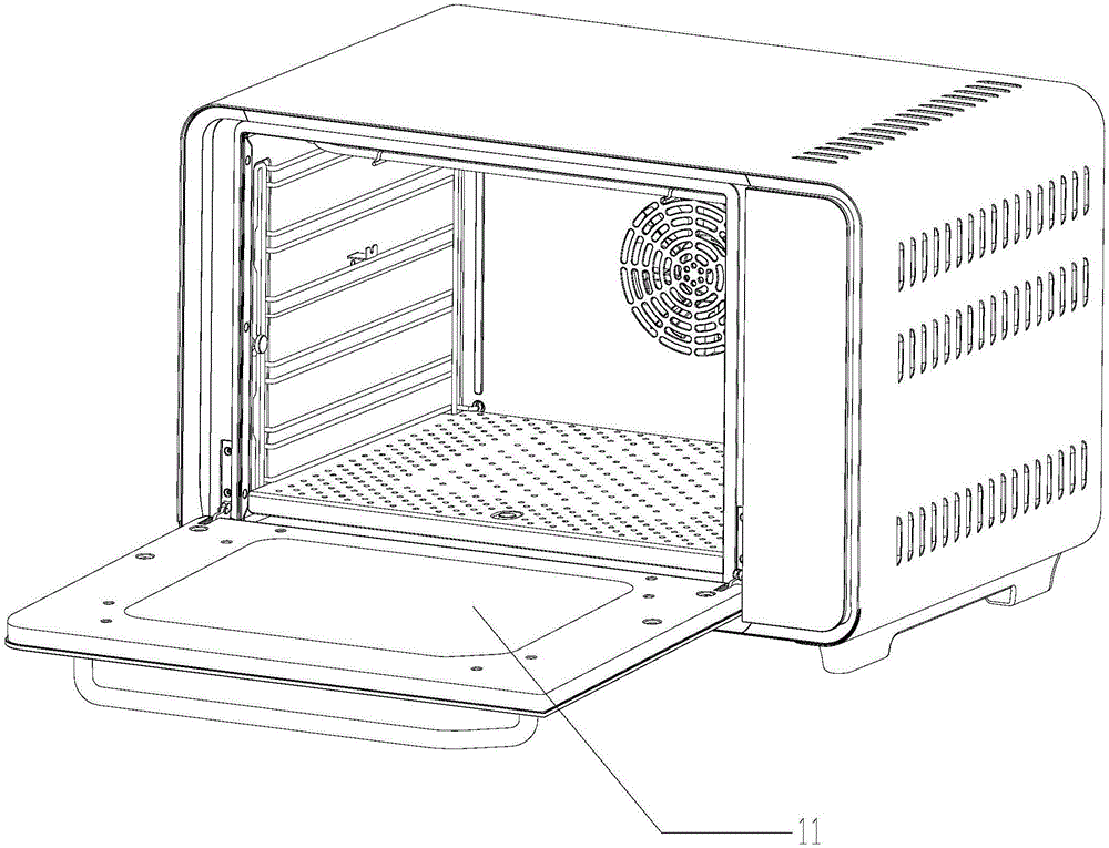 一種具有可拆式底板的電烤箱的制作方法與工藝