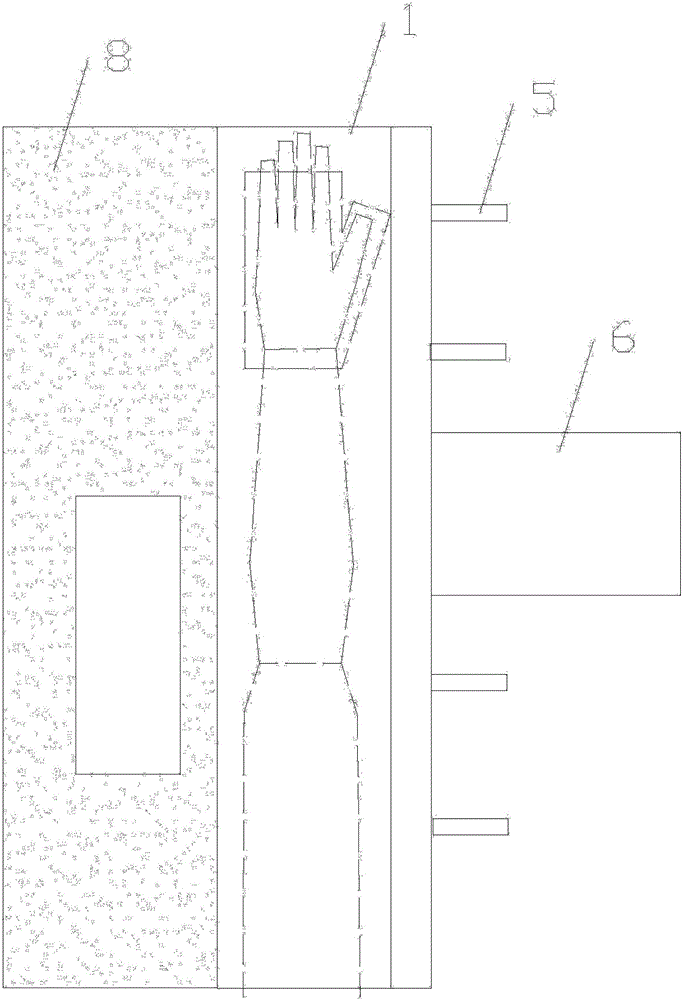 全手臂手術(shù)約束帶的制作方法與工藝