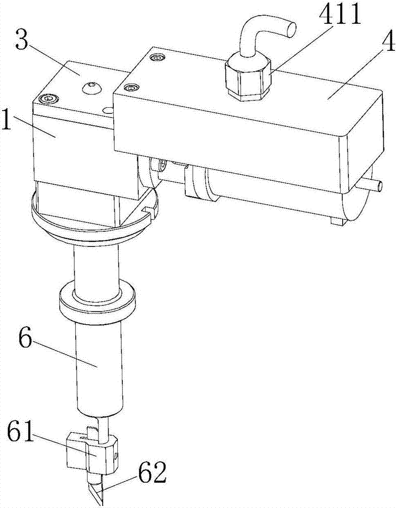 一種數(shù)控振動(dòng)皮革切割機(jī)的電動(dòng)刀頭的制作方法與工藝